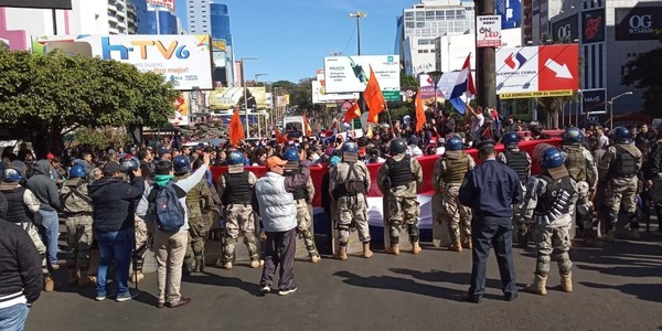 Incidentada movilización en CDE