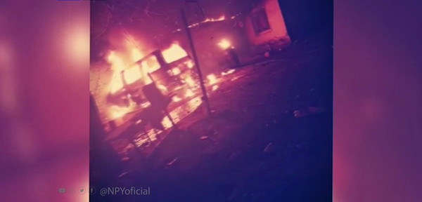 ¡Héroe! Arriesgó su vida para salvar a sus hijas de un incendio | Noticias Paraguay