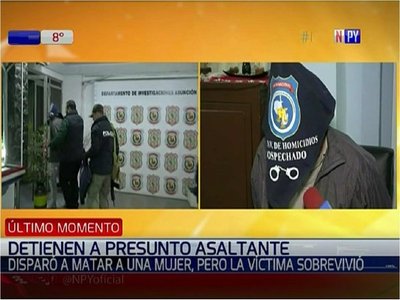 Detienen a sospechoso de balear a joven de 16 años en Ñemby