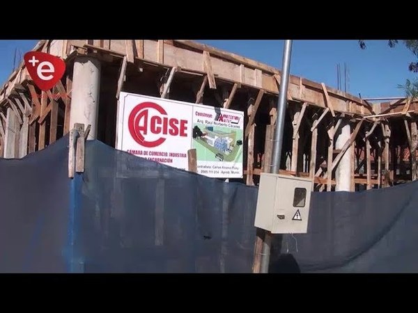 CON APORTE MUNICIPAL, REFUERZAN CONSTRUCCIÓN DE FUTURA SEDE DE CÁMARA DE COMERCIO