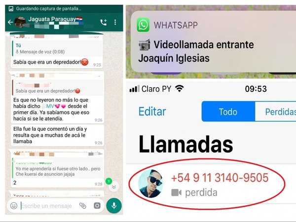 El sátiro del wasap hace videollamadas groseras