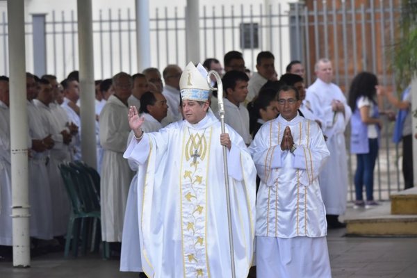 Monseñor Valenzuela dice que se ve a Mario Abdo con más fuerza tras su discurso » Ñanduti