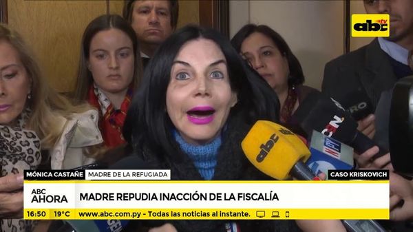 Madre de Belén Whittingslow repudia inacción de la Fiscalía - ABC Noticias - ABC Color