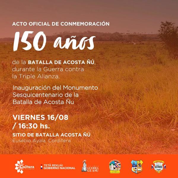 Inaugurarán monumento en honor a los niños mártires de Acosta Ñu » Ñanduti
