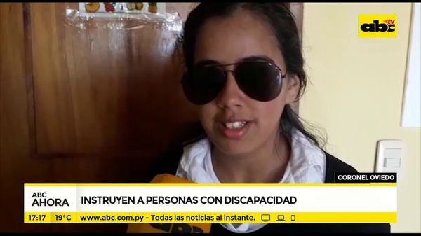 Coronel Oviedo: Instruyen a personas con discapacidad - ABC Noticias - ABC Color
