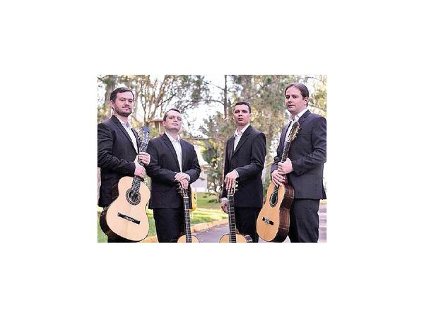 Cuarteto brasileño de guitarra ofrece concierto gratuito