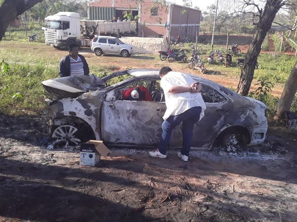 Una joven falleció calcinada en un accidente en Horqueta - Nacionales - ABC Color
