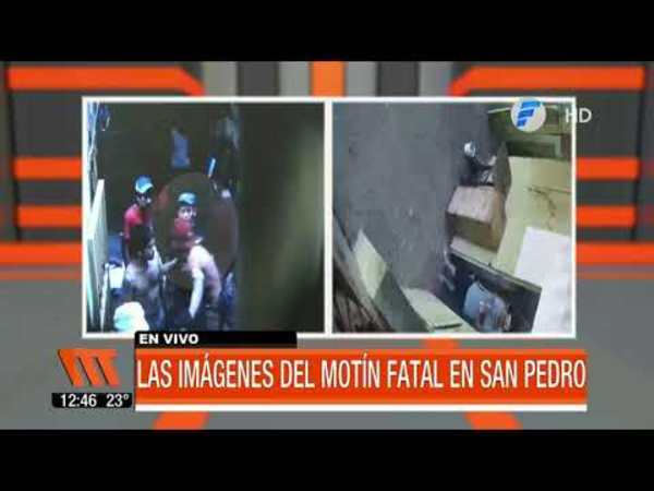 Revelan imágenes del motín fatal en la cárcel de San Pedro