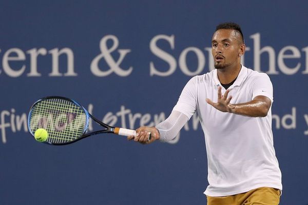 Kyrgios, multado con USD 113.000 - Tenis - ABC Color