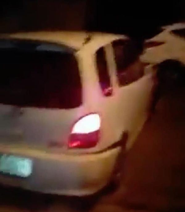 Investigan video viralizado de mujer que atropella a su pareja en Misiones