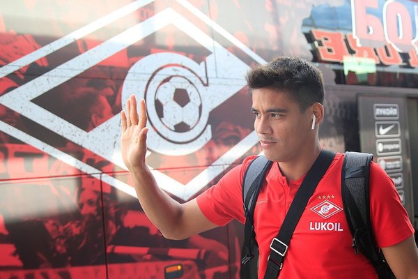 Melgarejo fue reconocido por el Spartak