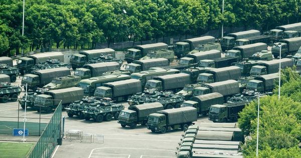 Fuerzas chinas cerca de Hong Kong, y EE.UU. pide calma - Internacionales - ABC Color