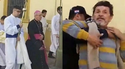 HOY / Crio. dice que videos en redes no muestran todo: “Intentaron escupir al monseñor”