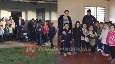 GRAL. ARTIGAS: MUNICIPALIDAD RESPALDÓ CON JUGUETES PARA ALUMNOS DEL DISTRITO