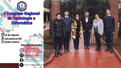 CONGRESO REGIONAL DE INFORMÁTICA SE LLEVARÁ A CABO EN ENCARNACIÓN