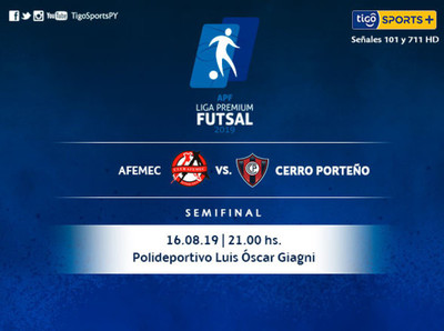 Cerro Porteño y Afemec van por el primer paso a la final