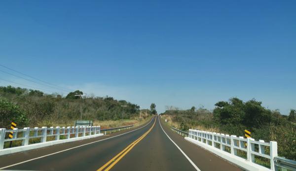 San Pedro: Pobladores de General Reskin y San Vicente cuentan con 45 Km de nuevo tramo asfaltado