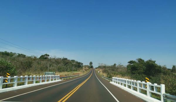 San Pedro: Pobladores de General Resquín y San Vicente cuentan con 45 Km de nuevo tramo asfaltado