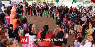 BULLICIOSO Y COLORIDO FESTEJO POR EL DÍA DEL NIÑO SE DESARROLLÓ EN LA GOBERNACIÓN DE ITAPÚA