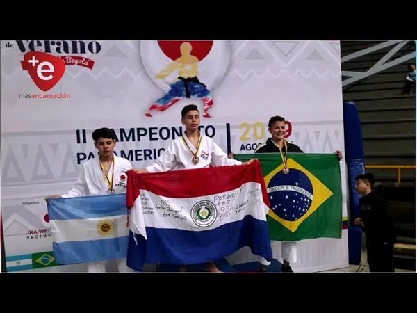 DELEGACIÓN PARAGUAYA SE DESTACA EN CAMPEONATO PANAMERICANO DE KARATE