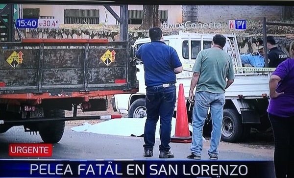 Tiroteo entre fleteros deja un muerto en San Lorenzo