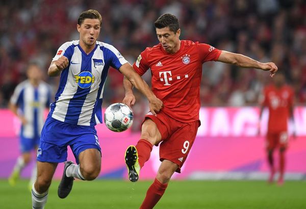 Bayern empata 2-2 en casa con Hertha - Fútbol - ABC Color