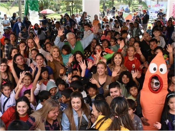 Coloridos festejos por el Día del Niño en Itapúa