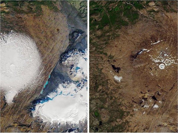 Conmemoran la muerte del primer glaciar a causa del cambio climático