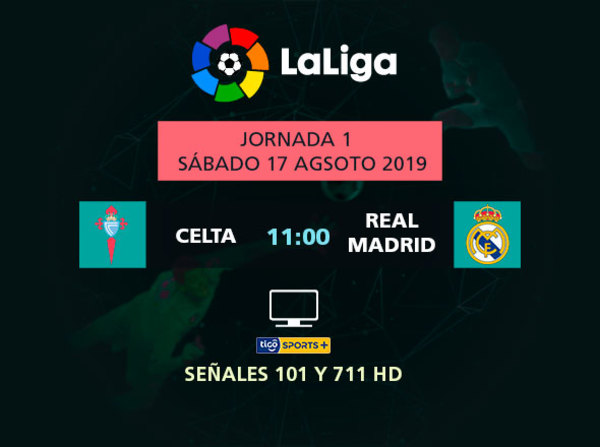 Arranca La Liga en Tigo Sports con el debut del Real Madrid