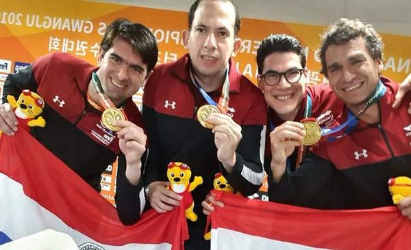 Paraguayos son de oro