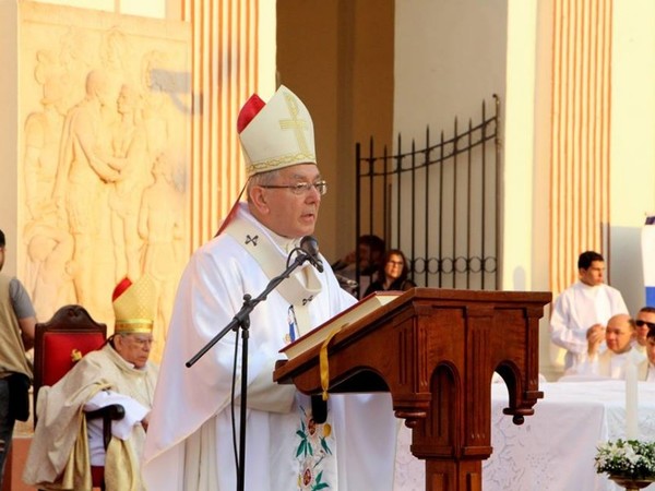 Monseñor negó haber recibido algún tipo de agresión por parte de manifestantes