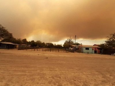 Incendio de gran magnitud en el Pantanal paraguayo
