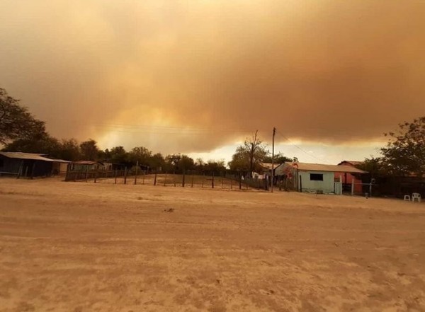 Incendio de gran magnitud se registra en el Pantanal paraguayo