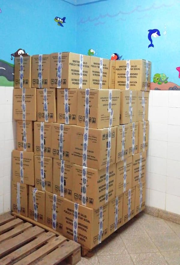 Más de 42.000 kilos de leche fortificada llegan a servicios de Caaguazú