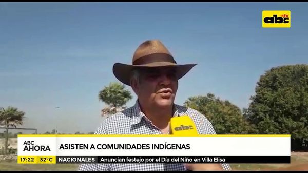 Asisten a comunidades indígenas de Fuerte Olimpo - ABC Noticias - ABC Color