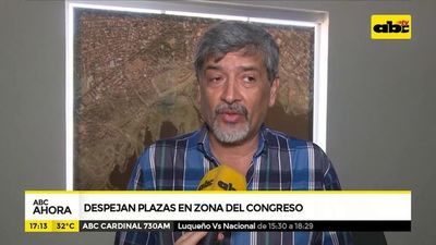 Despejan plazas en zona del congreso - ABC Noticias - ABC Color