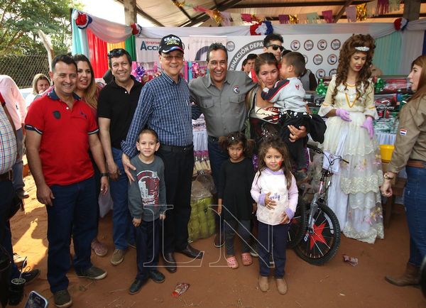 Celebraron el Día del Niño en el comedor Chiquitunga de Limpio