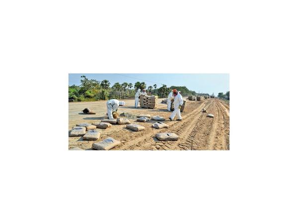 Obras en Corredor Bioceánico incluyen novedoso tratamiento mixto del suelo