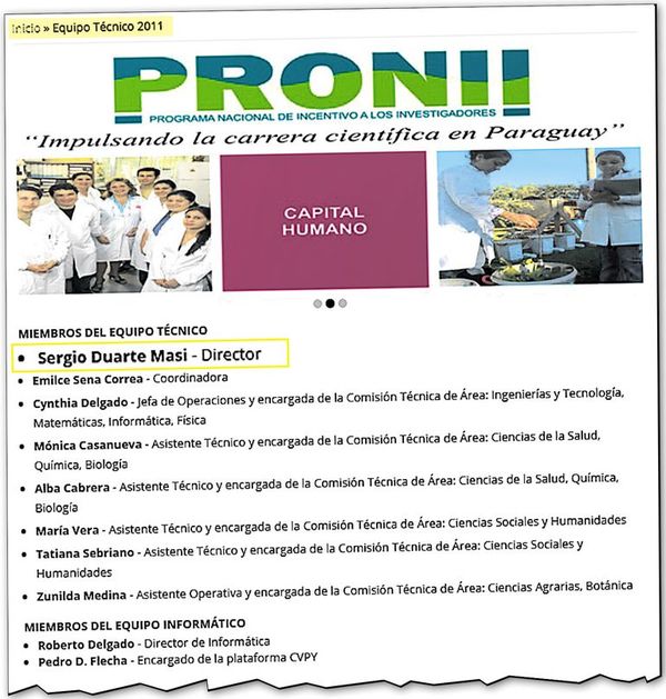 Conflicto ético y de intereses en adjudicaciones de Conacyt - Locales - ABC Color