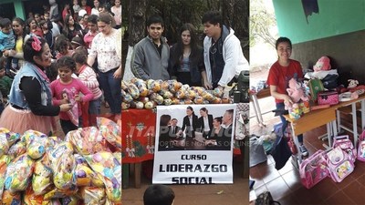 EMOTIVO FESTEJO POR EL DÍA DEL NIÑO EN LA ESC. MCAL. JOSÉ FÉLIX ESTIGARRIBIA