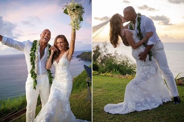 Dwayne “The Rock” Johnson se casó en secreto en Hawaii
