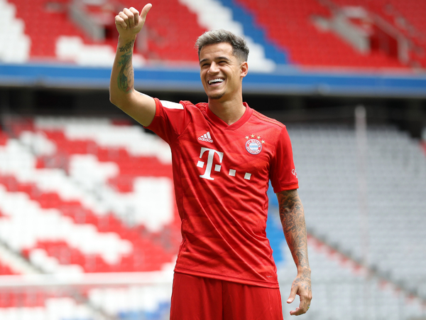 Coutinho es presentado en Bayern Múnich