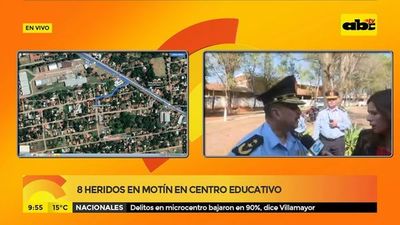 Motín en Centro Correccional de Itauguá  - ABC Noticias - ABC Color