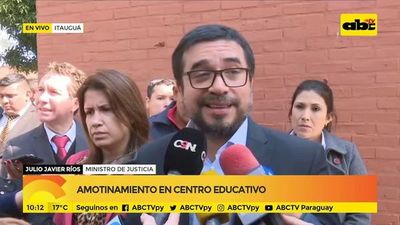 Amotinamiento en Centro Educativo de Itauguá  - ABC Noticias - ABC Color