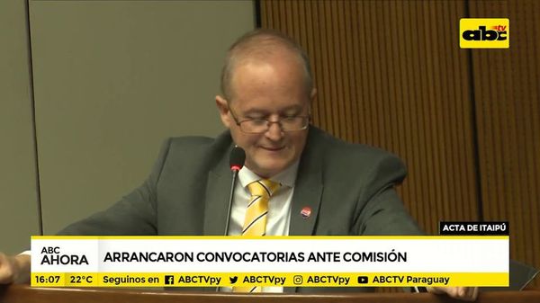 Arrancaron convocatorias ente comisión - ABC Noticias - ABC Color