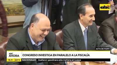 Congreso investiga en paralelo a la fiscalía - ABC Noticias - ABC Color