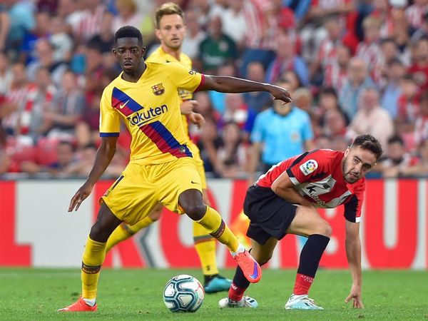 Dembelé, cinco semanas de baja - Fútbol - ABC Color