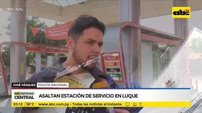 Asaltan estación de servicio en Luque - ABC Noticias - ABC Color