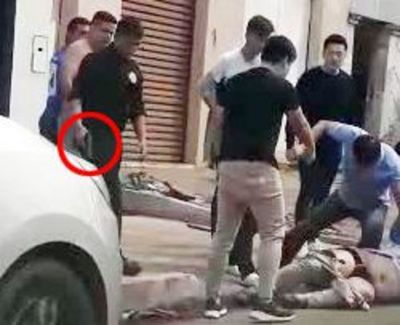 Videos de brutal agresión dan giro a riña en Ciudad del Este - Nacionales - ABC Color