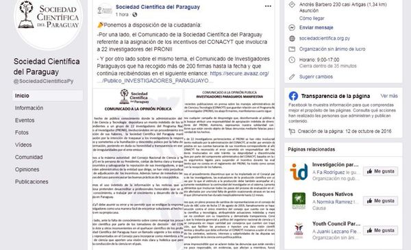 Científicos acusan al Conacyt de desorden administrativo - Locales - ABC Color